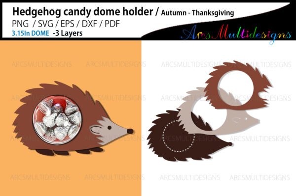 hedgehog candy dome