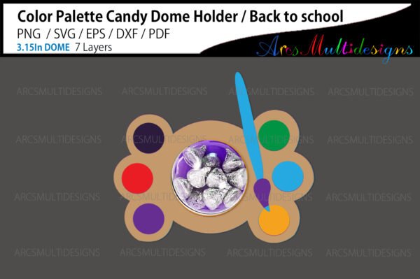 back to school candy dome