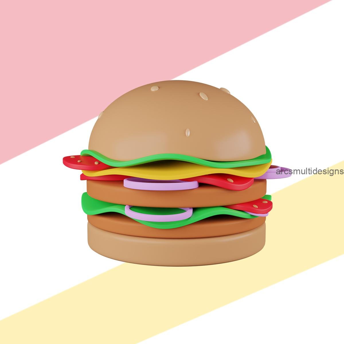 Berger 3d icon