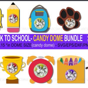 back to school candy dome bundle