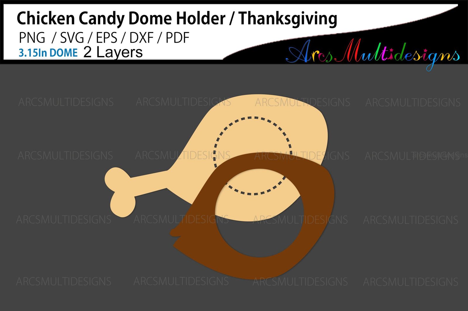 chicken candy dome