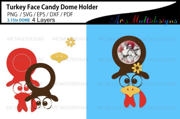 Thanksgiving Candy Dome and Lollipop Bundle - Image 3