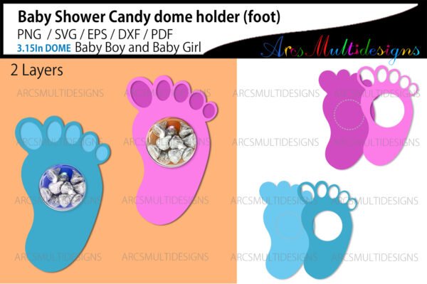 baby foot candy dome