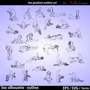 sex position outline svg