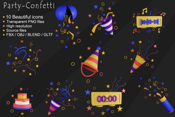 Party confetti