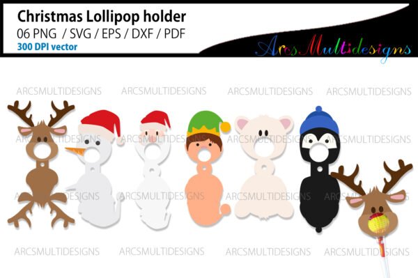 Christmas Lollipop Holder bundle