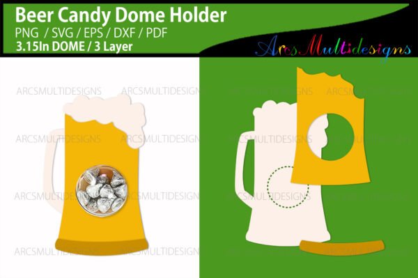 Beer candy dome svg