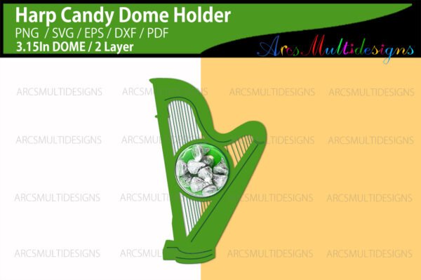 Harp Candy Dome Holder - Image 2