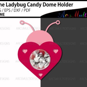 Valentines candy dome